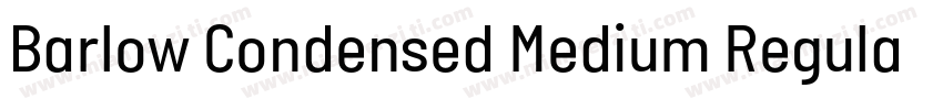 Barlow Condensed Medium Regular字体转换